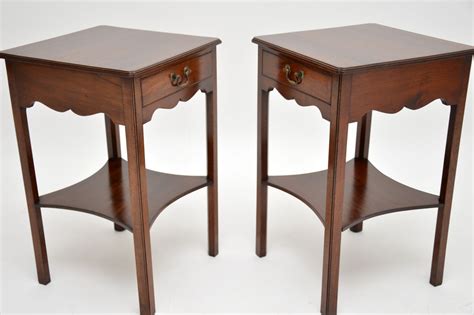 Mahogany Bedroom End Tables
