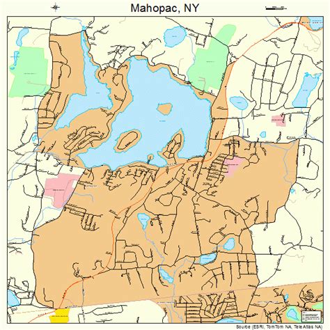 mahopac ny map