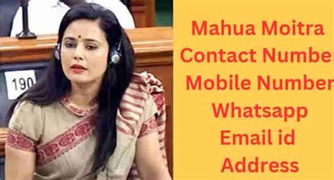 mahua moitra email id