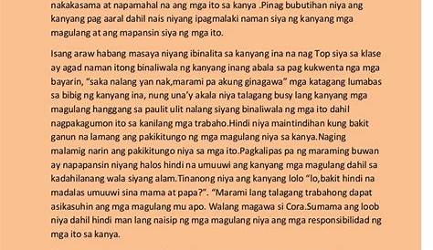 Thesis Tungkol Sa Pagsusuri Ng Maikling Kwento - BIDESSAY