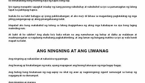 Maikling Talumpati Tungkol Sa Kabataan Sarili Ang Buhay Ng - Vrogue