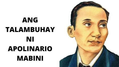 maikling talambuhay ni apolinario mabini