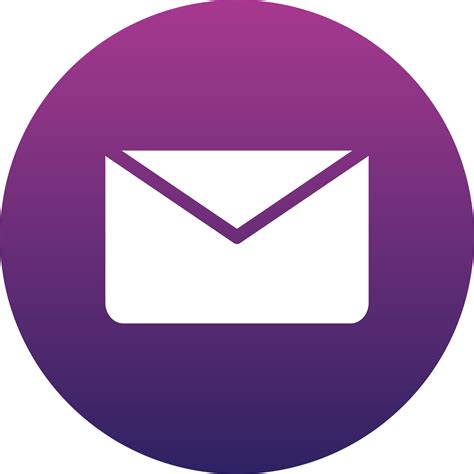Mail Icon Purple