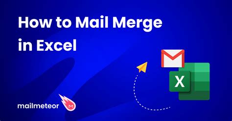 Mail Merge In Excel 2019