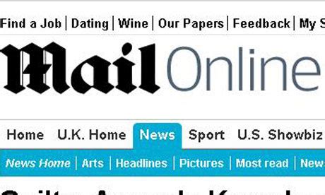 mail online home page