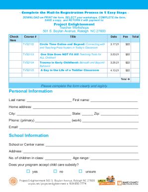 mail preference service register