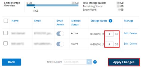 Mail Storage Services Unavailable