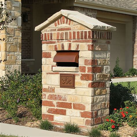 mailbox brick