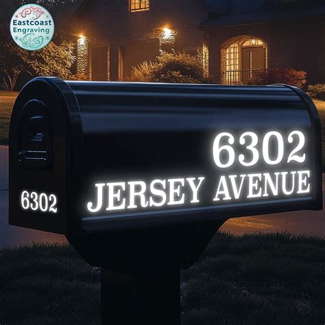 Mailbox Custom Lettering