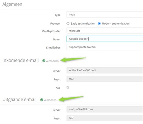 Mailbox Modern Authentication