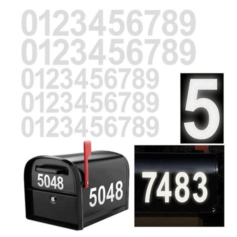 Mailbox Numbers Decor