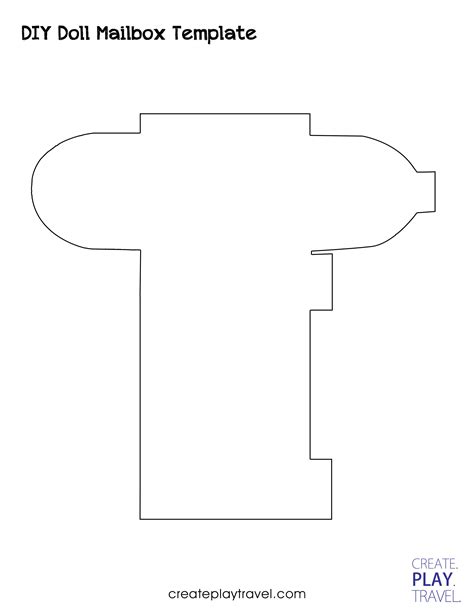 Mailbox Printable Stencil Name