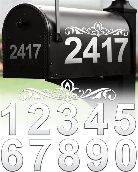 Mailbox Vinyl Numbers