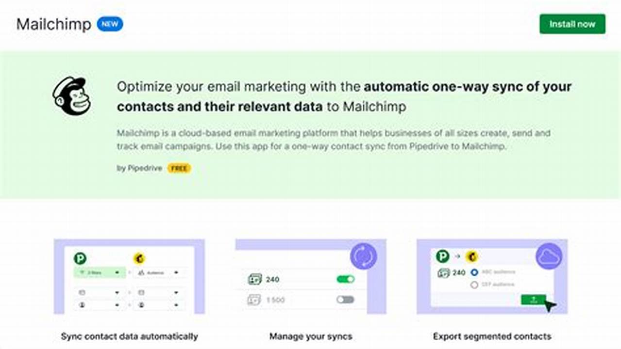 Mailchimp Pipedrive Integration: A Comprehensive Guide for Sales and Marketing Teams