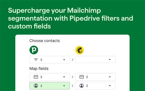 mailchimp pipedrive integration