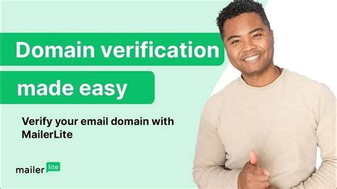 Mailerlite Email Authentication