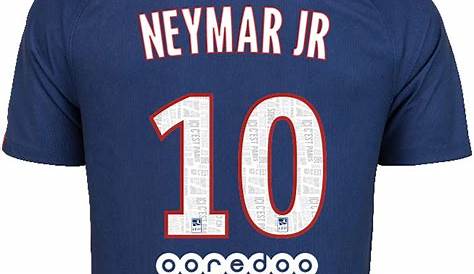 Paris Saint-Germain fan maillot Neymar JR 10 - Maillots-Football.com