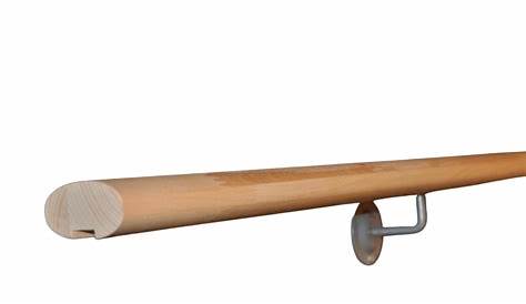 Main courante bois de hêtre diamètre 42mm, barre en bois