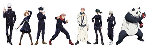 main characters of jujutsu kaisen