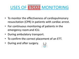 main determinant of etco2 during cpr