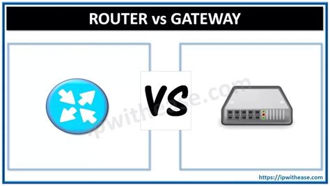 main difference between router and gateway