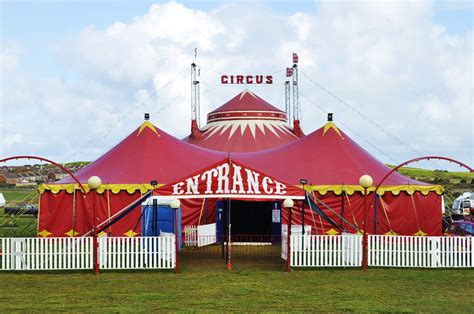 main tent at a circus