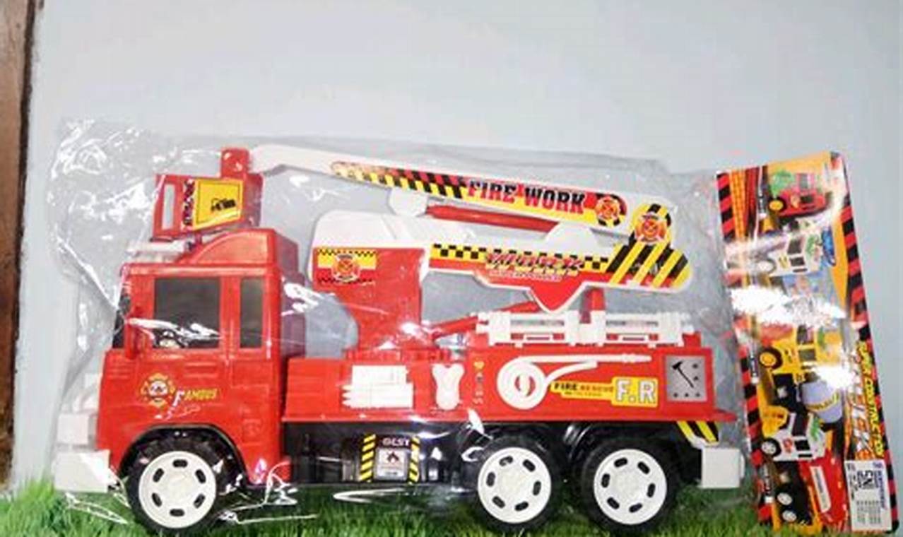 mainan mobil pemadam kebakaran besar