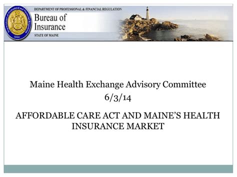 Maine Bureau Of Insurance: Ensuring Consumer Protection In The Insurance Industry