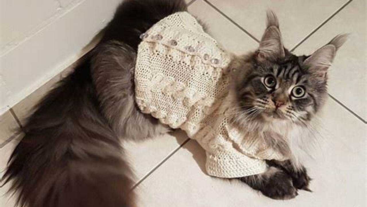 Maine Coon Cat Clothing: A Comprehensive Guide
