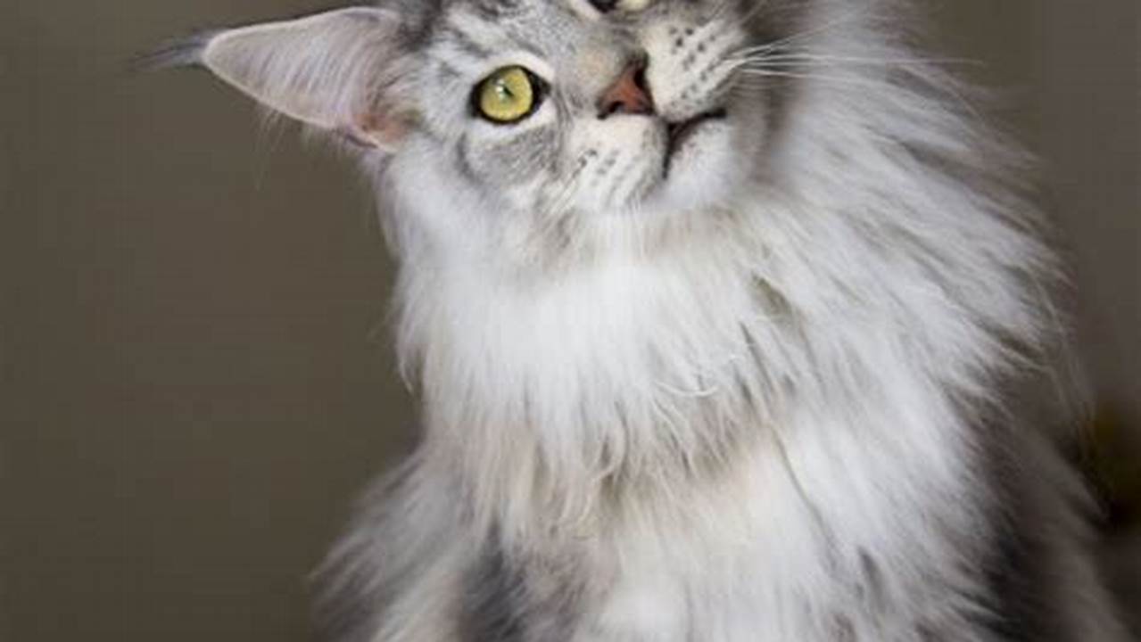 Maine Coon Cat in Oregon