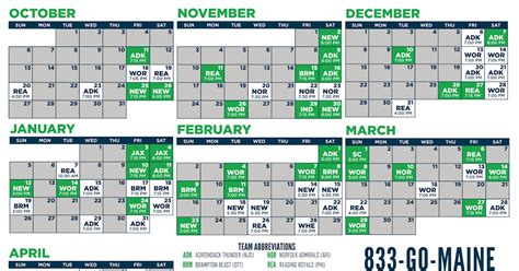 Maine Mariners Schedule: Your Ultimate Game Day Guide for 2023