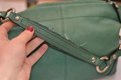 Maintaining Coach purse handles