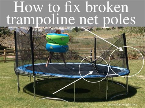 maintaining your trampoline pole after repair