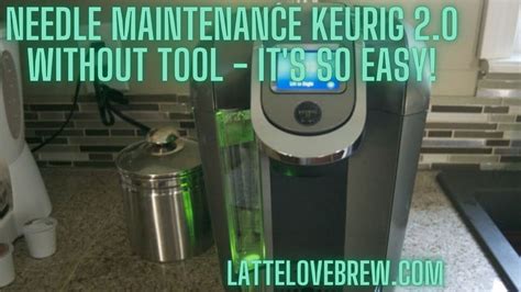 Maintenance For Keurig 2.0