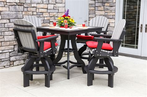 maintenance free poly outdoor furniture