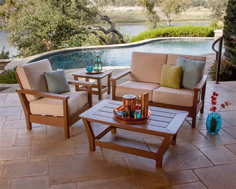 maintenance free poly outdoor furniture