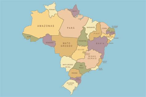 maiores estados do brasil