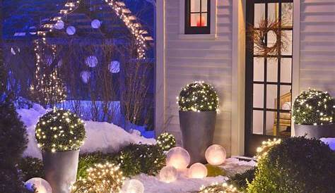 10 idées de décoration de Noël extérieure Décoration