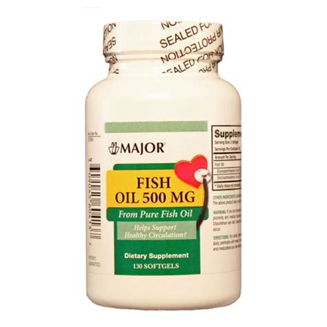 major fish oil 500 mg