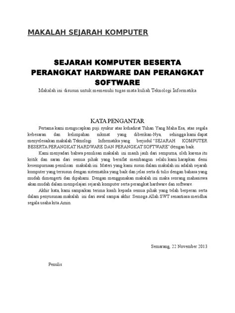 makalah sejarah komputer pdf