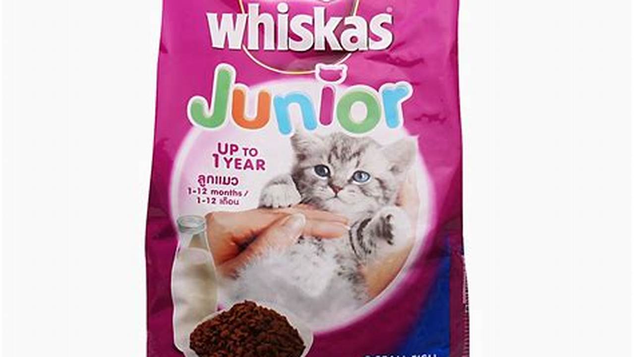 Makanan Berkualitas untuk Kucing Sehat: Makanan Kucing Whiskas