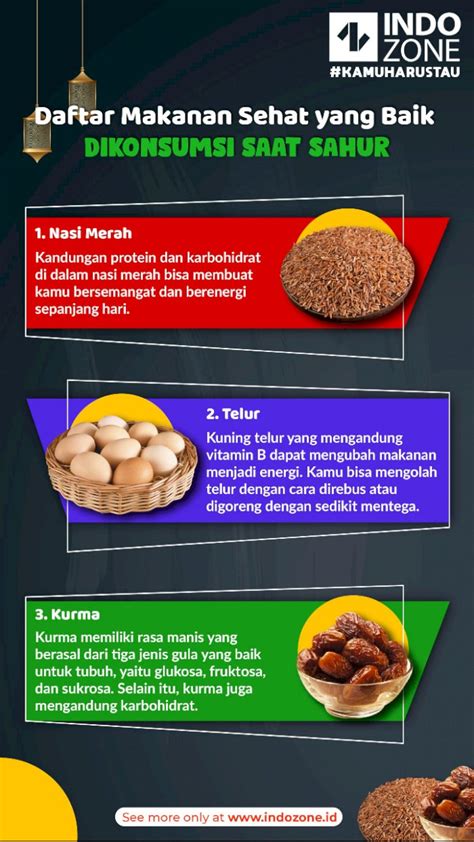 Panduan Sahur: Tips Makanan Sahur yang Baik untuk Puasa Optimal