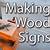 make a wood sign