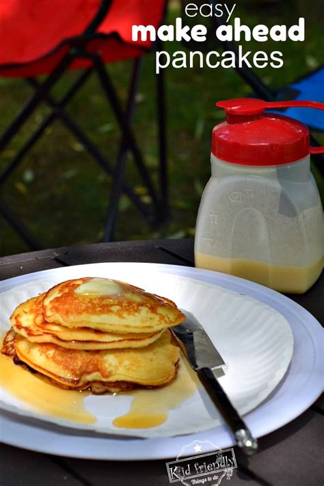 Make Ahead Pancake Batter For Camping: A Convenient And Delicious Option