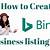 make business account bing