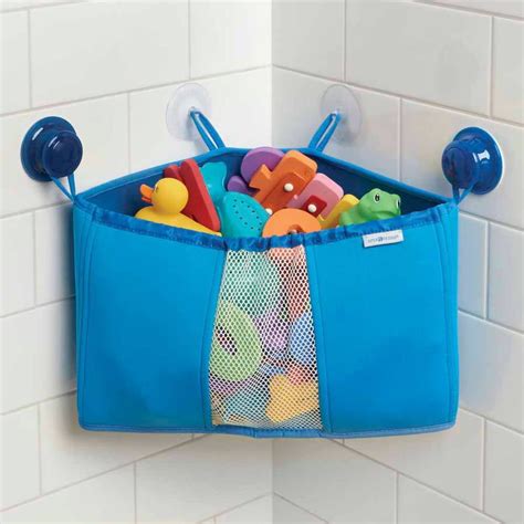 Bath Toy Organizer Tub Toy Mesh Bag Tub Toy Storage Quick Dry