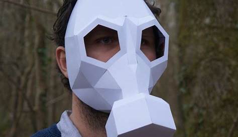 Gas Mask DIY Paper Mask Template – Lapa Studios