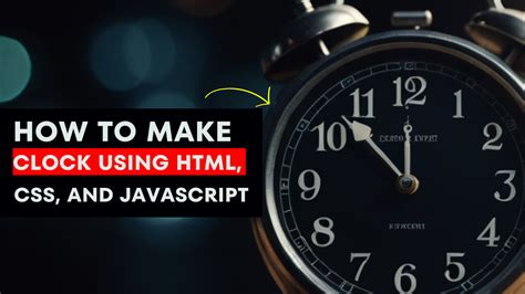 Make A Clock In Html