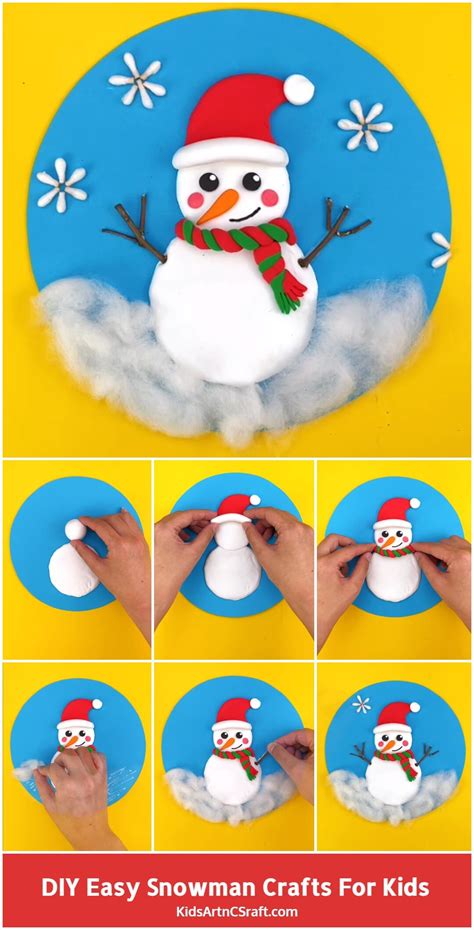 make a craft snowman