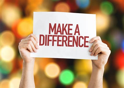 make a difference image